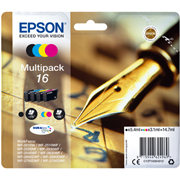EPSON INKJET 16 C13T16264012 4-PACK